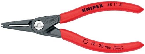 KNIPEX Präzisionssicherungsringzange J 1 f.Bohrungen D.12-25mm L.140mm KNIPEX