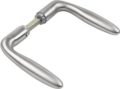 HOPPE® Drückerpaar Verona GD-E1800Z, Edelstahl, 3581795