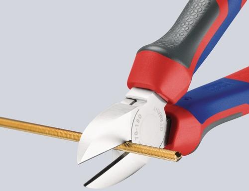 KNIPEX Seitenschneider L.180mm Kopf pol.Comfort-Griffe max.2,5mm KNIPEX KNIPEX Seitenschneider L.180mm Kopf pol.Comfort-Griffe max.2,5mm KNIPEX