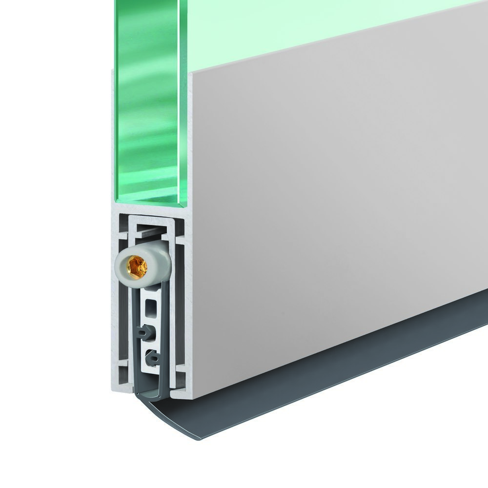 PLANET Glastürdichtung KG-F10 schmal FH, Silikon, ohne Funktion 400 mm grau