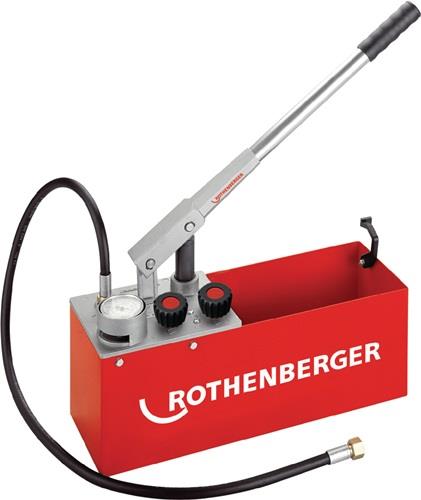 ROTHENBERGER Prüfpumpe RP 50 0-60bar R 1/2 Zoll Saugvolumen p.Hub ca.45 ml Stahl