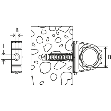 FISCHER Verschlussclip SCN 20