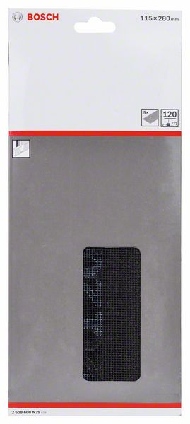 BOSCH Schleifgitter, 115 x 280 mm, 120