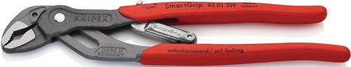 KNIPEX Wasserpumpenzange SmartGrip® L.250mm Spann-W.10-36mm grau atram.pol.Ku.-Überzug