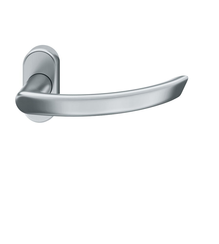 FSB Drücker-Halbgarnitur ohne Schlüsselrosette 09 1119, oval, VK 8 mm, Edelstahl