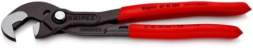 KNIPEX Schraubzange Gesamt-L.250mm Spann-W.10-32mm pol.Ku.-Überzug KNIPEX