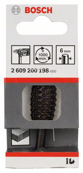BOSCH Freihandfräser für Bohrmaschinen, 6 x 16 mm