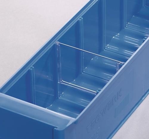 Trennwand Styrolux transparent 10St./Btl. TECWERK