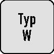 TECWERK Schaftfräser DIN 6527L Typ W D.8mm VHM spezial 38/40Grad HB Z.3 lang TECWERK