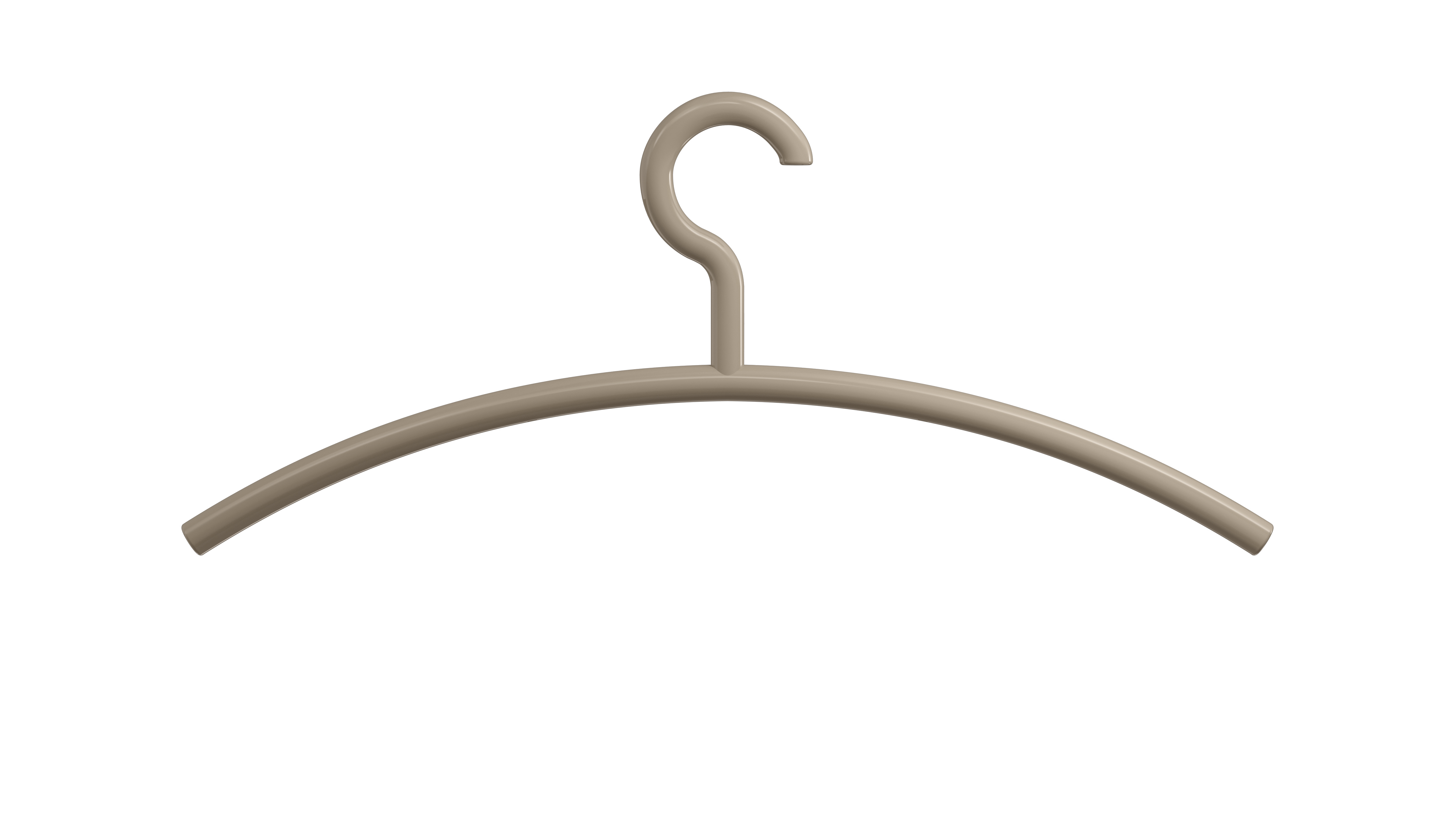 HEWI Kleiderbügel, System 111, feststehender Haken, sand