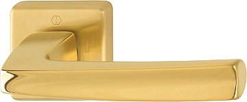 HOPPE® Drücker-Halbgarnitur ohne Schlüsselrosette Acapulco M1558/52, mit Stütznocken, Messing