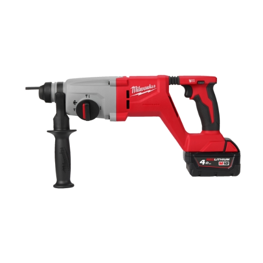 MILWAUKEE M18™ SDS-plus Akku-Bohrhammer 26mm mit D-Handgriff M18BLHACD26-402X