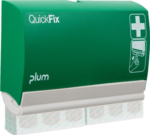 PLUM Pflasterspender QuickFix 3 B232,5xH133,5xT33ca.mm grün PLUM