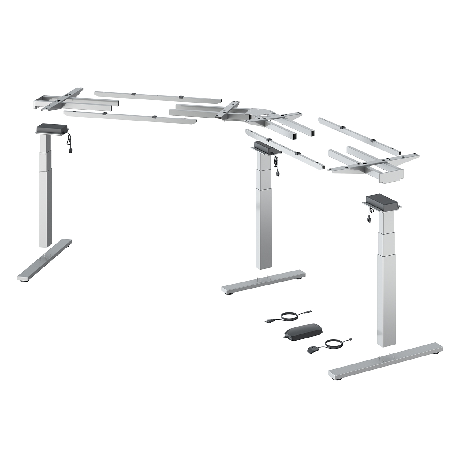 HETTICH Tischgestelle Steelforce Pro 673 SLS,
