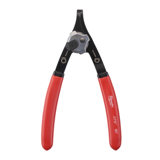 MILWAUKEE 90° gekröpft, 1,8 mm Spitze, für Größe A2/J2 Sicherungsringzange für Wellen und Bohrungen