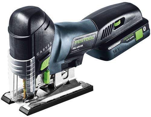 FESTOOL Akku-Pendelstichsäge PSC 420 HPC 4,0 EBI-Set CARVEX, 576523