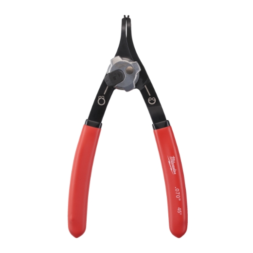 MILWAUKEE 45° gekröpft, 1,8 mm Spitze, für Größe A2/J2 Sicherungsringzange für Wellen und Bohrungen
