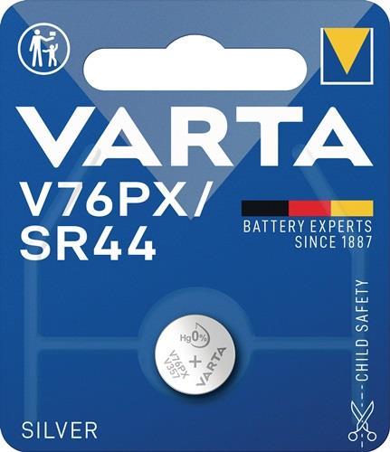 VARTA Knopfzelle Electronics 1,55 V 145 mAh SR44 11,6x5,4mm VARTA