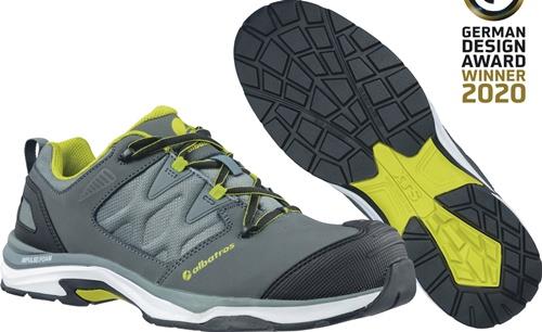 ALBATROS Sicherheitsschuh ULTRATRAIL GREY LOW Gr.44 W.8/11 grau/kombi S3 ESD HRO SRC 2034