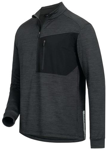 ELYSEE Funktions-Troyer COVELO Gr.5-XXXL(66/68) grau melange/schwarz ELYSEE ELYSEE Funktions-Troyer COVELO Gr.5-XXXL(66/68) grau melange/schwarz ELYSEE