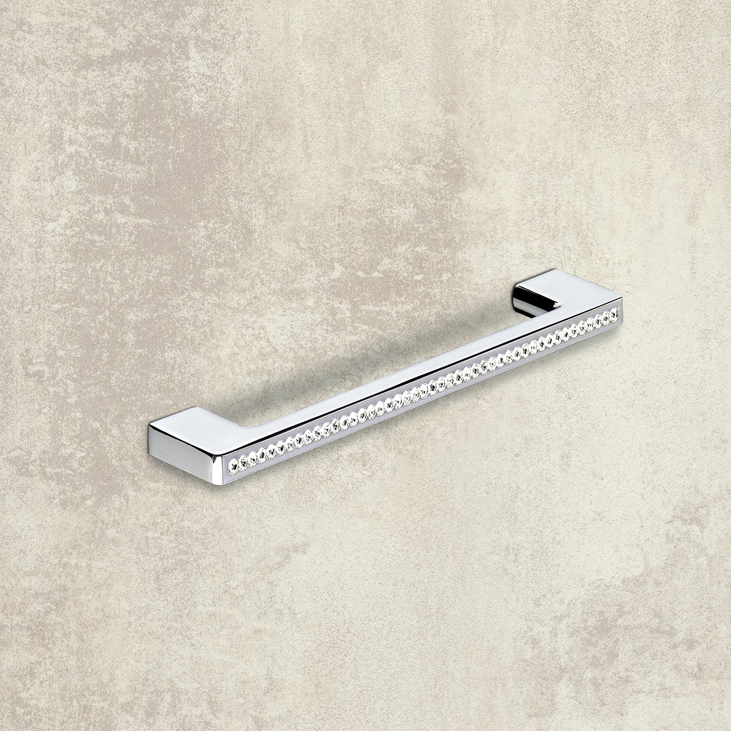 HETTICH Griff Opera, •–• 96 / 128 mm, L 135 mm, B 8.5 mm, H 33 mm, Verchromt glanz, 9113675