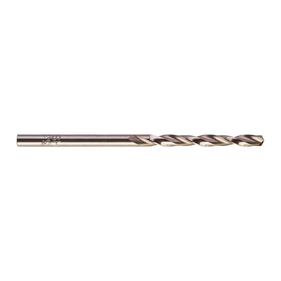 MILWAUKEE 3,2 x 65 mm, HSS-G Metallbohrer HSS-G THUNDERWEB DIN 338 10er Pack