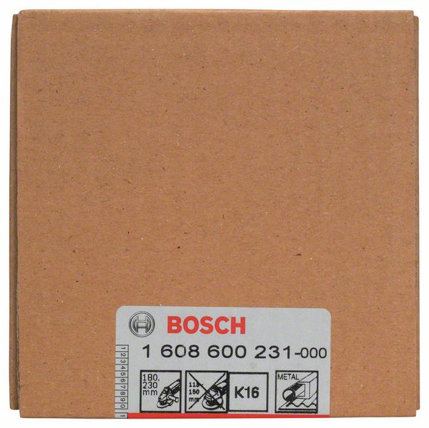 BOSCH Schleiftopf, konisch-Metall/Guss 90 mm, 110 mm, 55 mm, 16