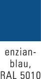 VAR Abfallsammler H900xBxTmm 120l enzianblau m.Einflügeltür