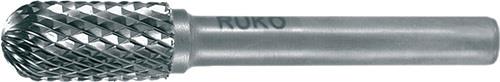 RUKO Frässtift WRC D.3mm Kopf-L.14mm Schaft-D.3mm HM Blank Verz.KVZ 4 RUKO