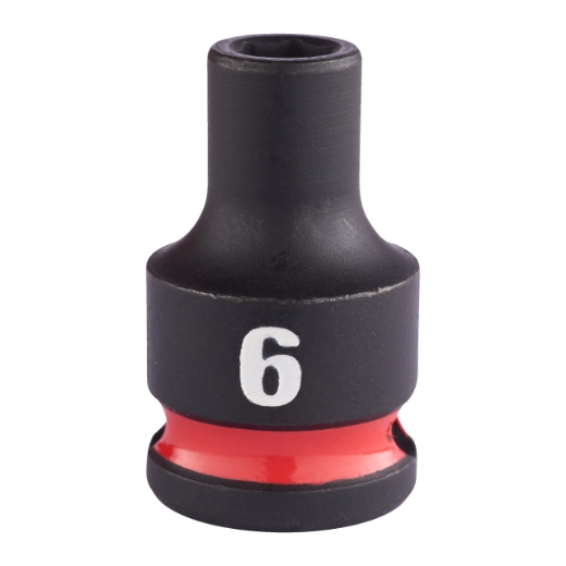 MILWAUKEE 6 x 32 mm SHOCKWAVE Schlagnuss 3/8" kurz