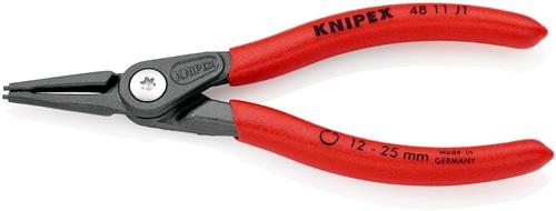 KNIPEX Präzisionssicherungsringzange J 1 f.Bohrungen D.12-25mm L.140mm KNIPEX