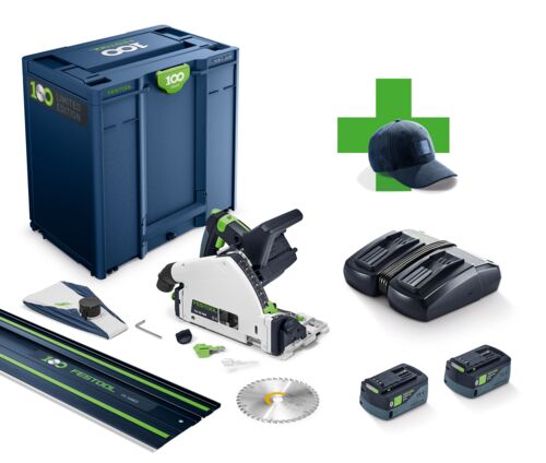 FESTOOL Akku-Tauchsäge TSC 55 KEBI-Plus/XL-FS 100Y Limited Edition 578229