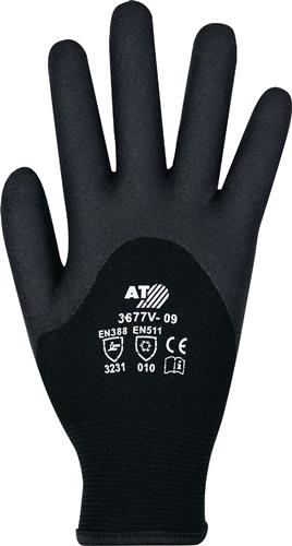 ASATEX Kälteschutzhandschuhe Gr.8 schwarz EN 388,EN 511 PSA II