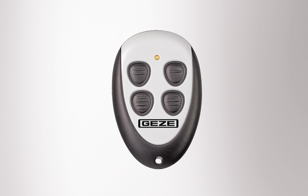 GEZE Funkhandsender WTH-4, schwarz, 131211 GEZE Funkhandsender WTH-4, schwarz, 131211