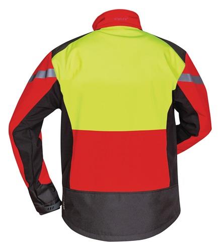 ELYSEE Waldarbeiter-Softshelljacke ESCHE Gr.M rot/gelb/schwarz ELYSEE ELYSEE Waldarbeiter-Softshelljacke ESCHE Gr.M rot/gelb/schwarz ELYSEE