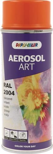 DUPLI-COLOR Buntlackspray AEROSOL Art reinorange glänzend RAL 2004 400ml Spraydose