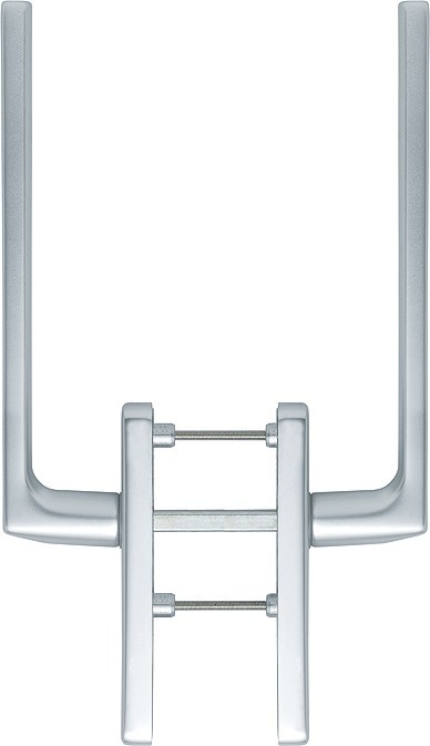 HOPPE® Handhebelgarnitur Dallas HS-0643/419, Aluminium