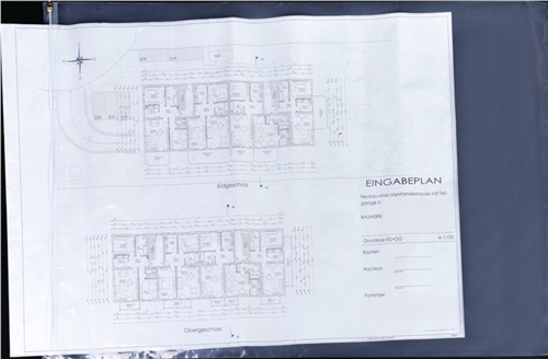 BÖCK Planschutztasche 1050x1500mm Gleitverschluss 2-s.transp.BÖCK