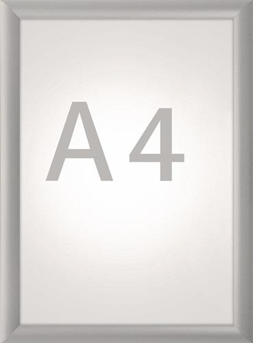 MAUL Klappr.Plakatmaß DIN A4 aluminium elox.MAUL