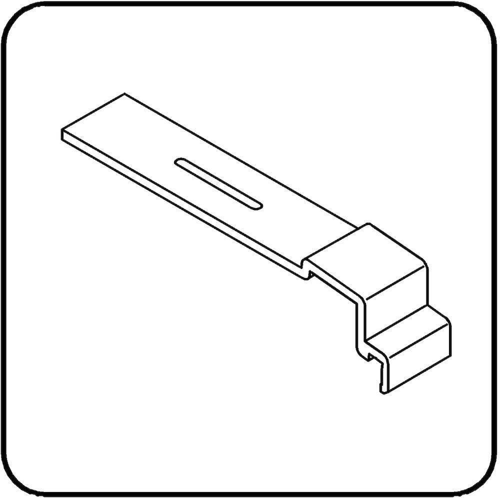 GUTMANN Fensterbankhalter RS 40, Aluminium