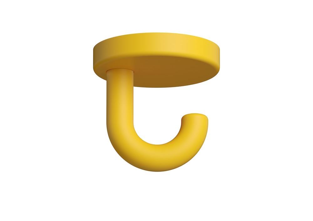 HEWI Deckenhaken 477.90B040, Polyamid, 477.90B040 18