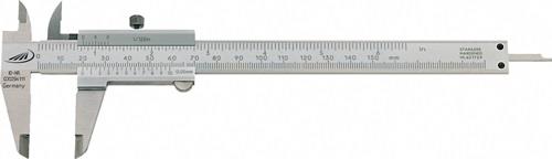 HELIOS PREISSER Taschenmessschieber DIN 862 SOFT-SLIDE 150mm Schr.eck.H.PREISSER