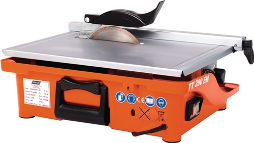 NORTON CLIPPER Fliesenschneidmaschine TT 200 EM 12mm Tisch-L460xB360mm max.200mm 800 W