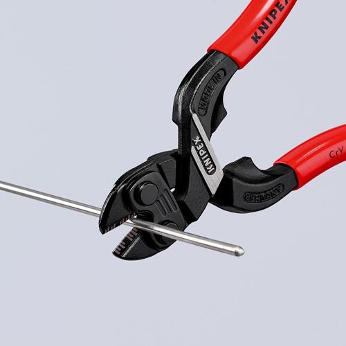 KNIPEX Kompaktbolzenschneider CoBolt® L.160mm Ku.-Überzug ger.3,3mm m.Aussparung KNIPEX Kompaktbolzenschneider CoBolt® L.160mm Ku.-Überzug ger.3,3mm m.Aussparung