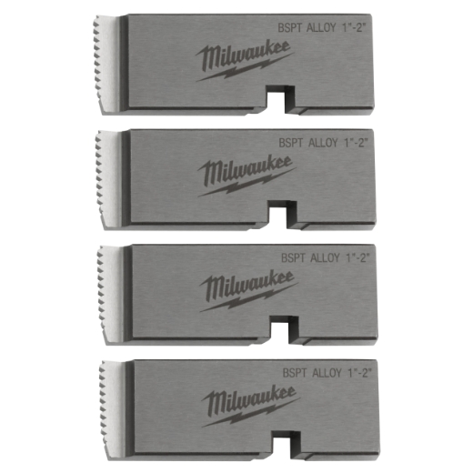 MILWAUKEE Gewindeschneideisen für MXF PTR2 PTR2D 1"-2" BSPT Alloy
