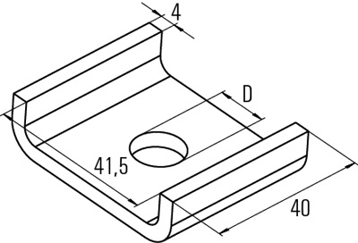 FISCHER Halteklaue HK 41 10,5 gvz