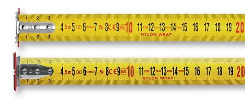 STABILA Taschenrollbandmaß BM 300 L.5m B.27mm mm/mm EG II PC-ABS/TPE EASY-CLIP STABILA