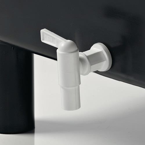 Nordwest Ablaufhahn Ku.weiß 19,05 (¾Zoll)mm CRAEMER