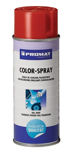 PROMAT Colorspray feuerrot hochglänzend RAL 3000 400 ml Spraydose PROMAT CHEMICALS