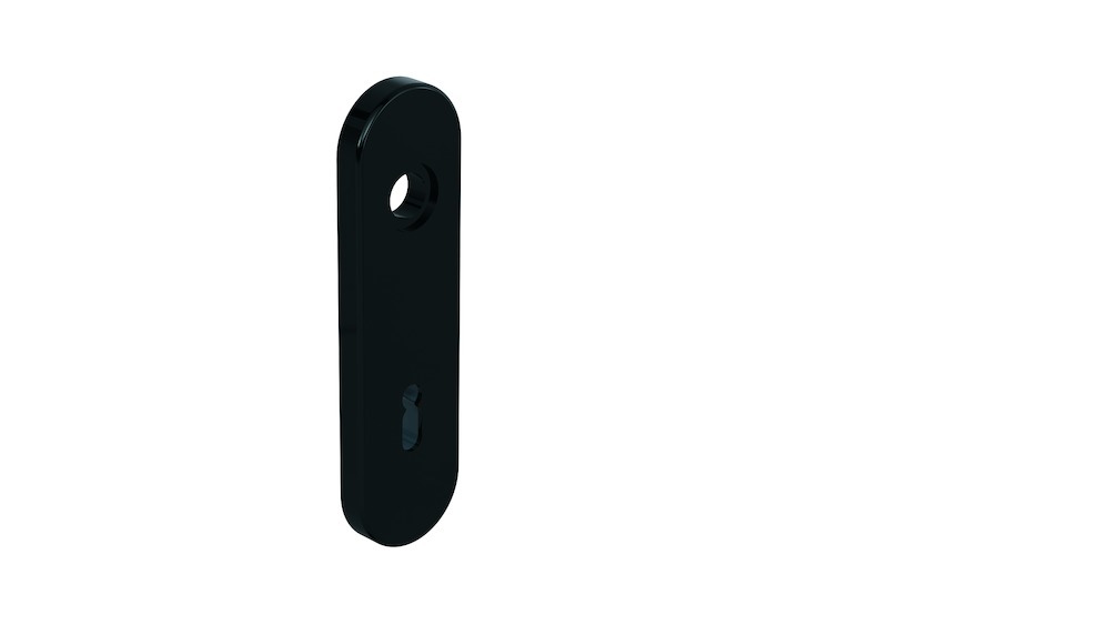 HEWI Kurzschildpaar 230.23R, Kunststoff, 230.23R 90